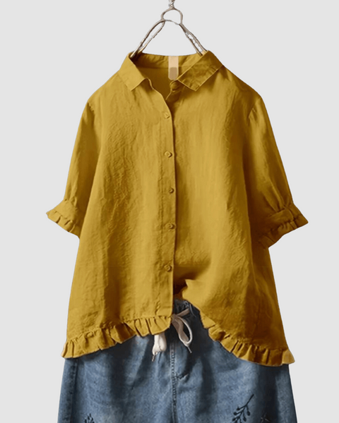 Elora | Breezy Comfort Blouse – Made for Real Days & Real Women