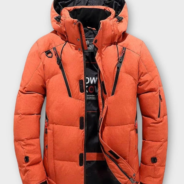 ATLAS | VESTE D'HIVER SOLIDE POUR HOMME