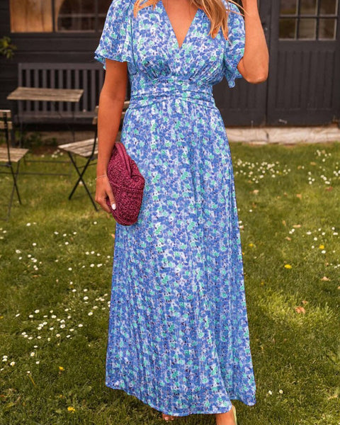 Lyra | Elegant Maxi Dress With Flowers