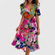  Multicoloured with flowers