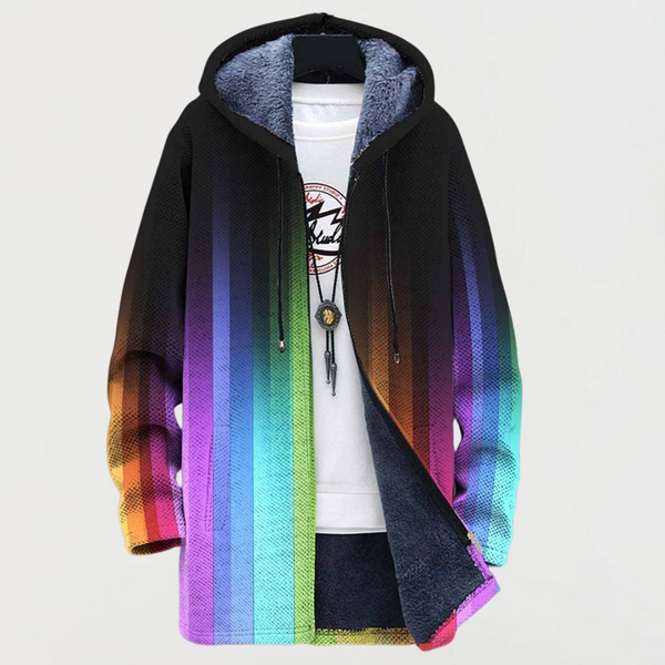 Nova | Sweat à capuche dégradé arc-en-ciel