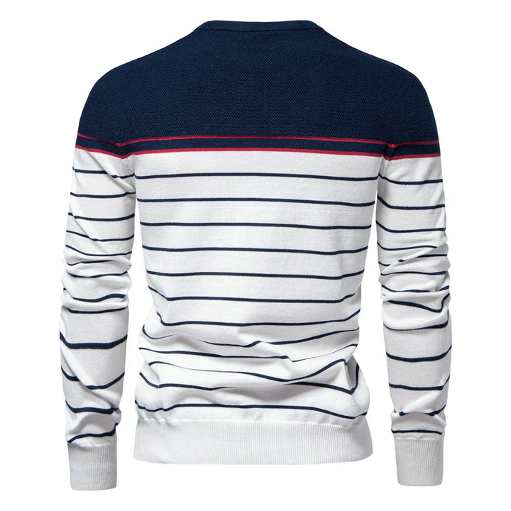 CHICIVELLE | Pull homme à motif rayé