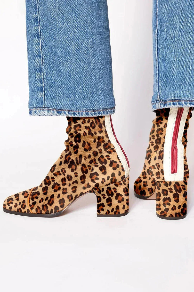 Victoria | Bottines à talon carré