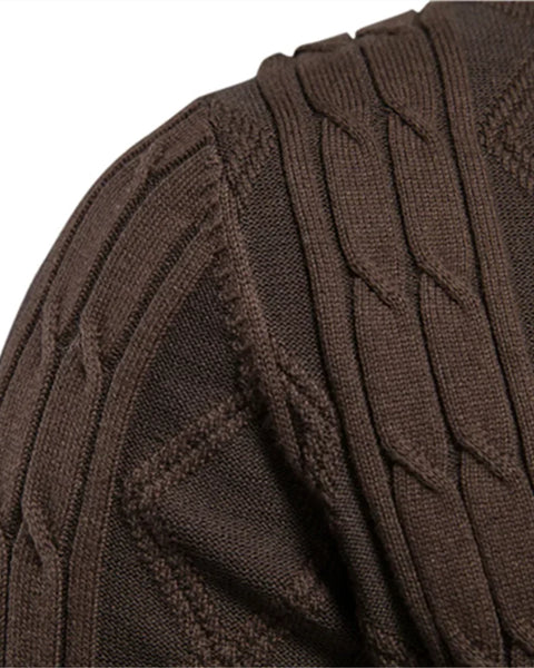 CHICIVELLE | Cardigan pour Hommes avec Fermeture à Boutons