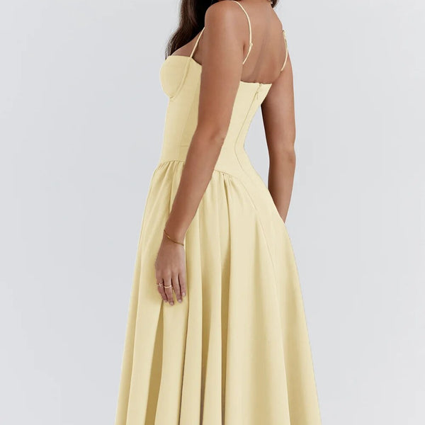 Elara | Robe Corset Midi
