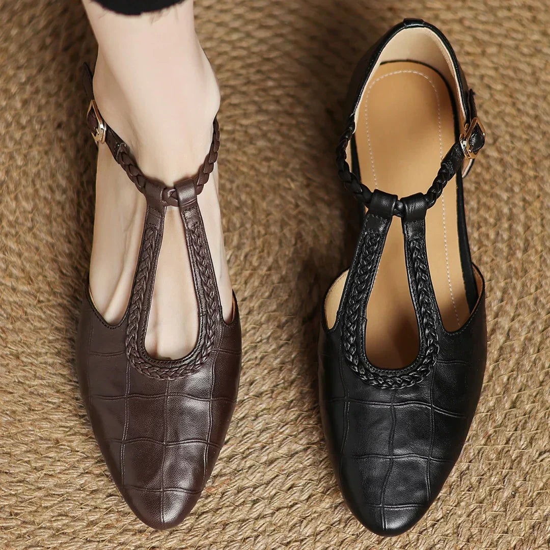 Lida | Kepa Cuir Mary Janes