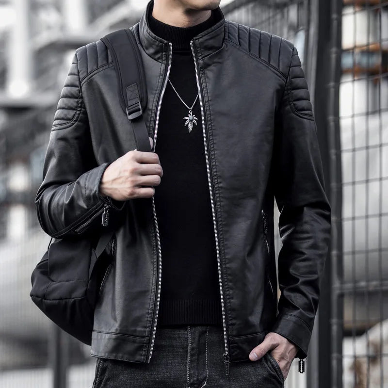 Veste en cuir de première qualité