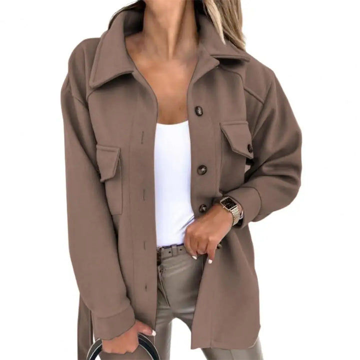 Sabrina | Veste longue oversize élégante pour un style sophistiqué