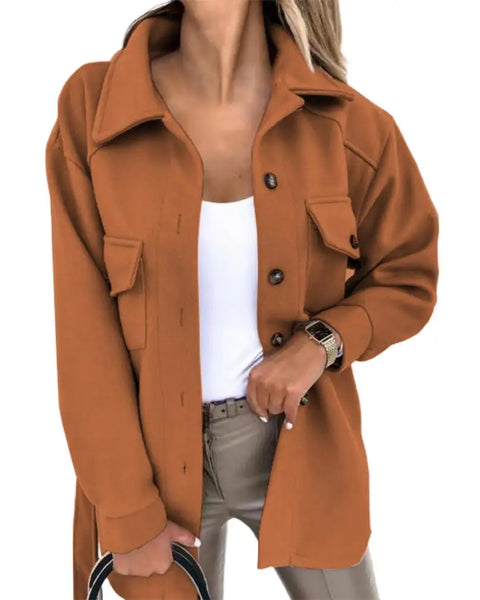Sabrina | Veste longue oversize élégante pour un style sophistiqué