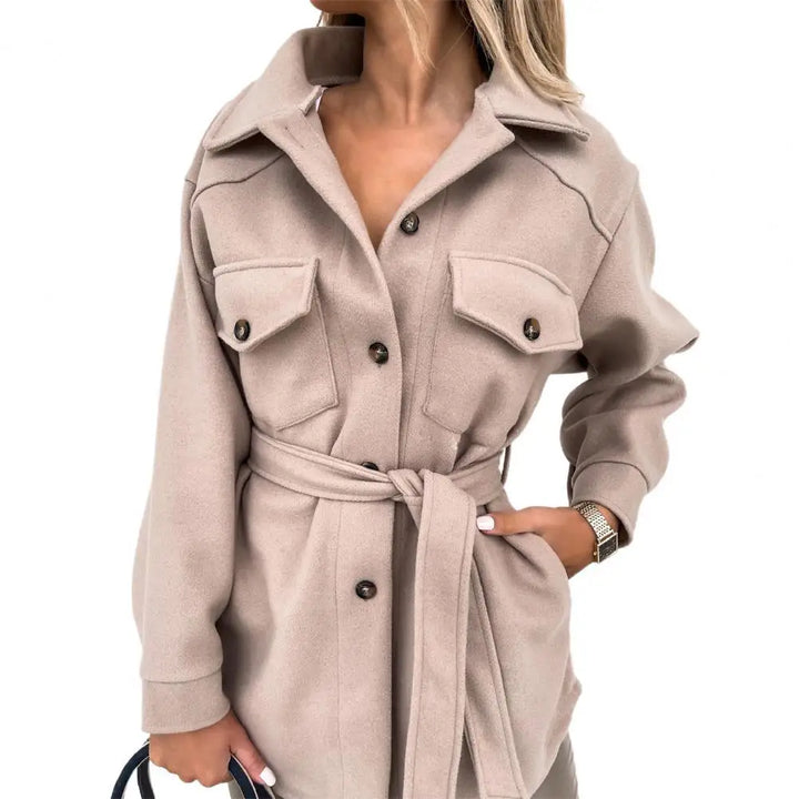 Sabrina | Veste longue oversize élégante pour un style sophistiqué