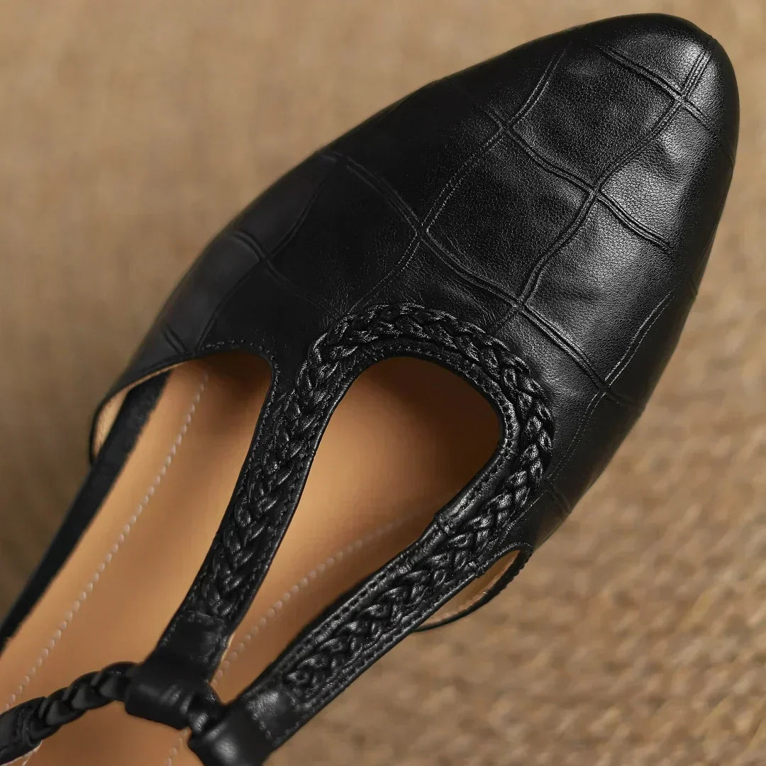 Lida | Kepa Cuir Mary Janes