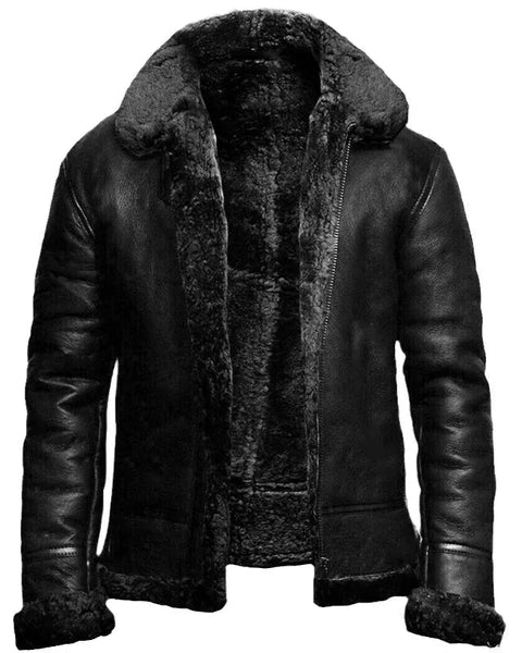 Baptist – Manteau d'hiver en cuir