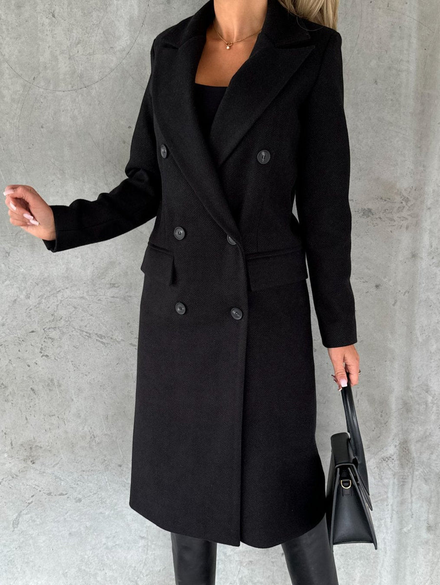 Mia | Manteau Long Élégant