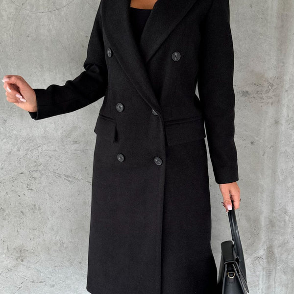 Mia | Manteau Long Élégant