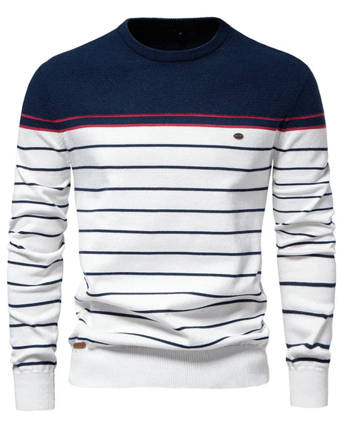 CHICIVELLE | Pull homme à motif rayé