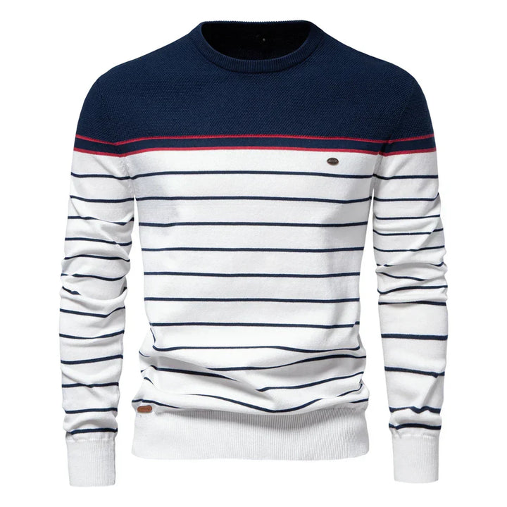 CHICIVELLE | Pull homme à motif rayé
