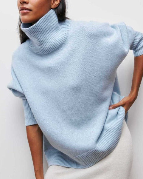 Noa | Pull Col Roulé Luxe