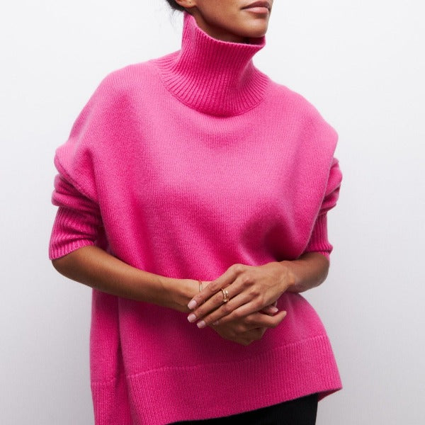 Noa | Pull Col Roulé Luxe