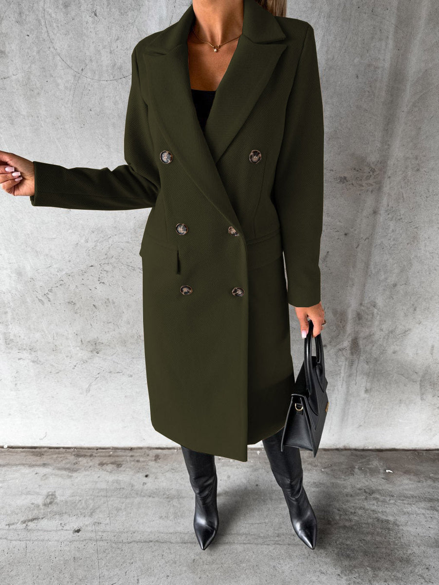 Mia | Manteau Long Élégant