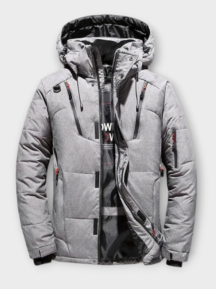 ATLAS | VESTE D'HIVER SOLIDE POUR HOMME