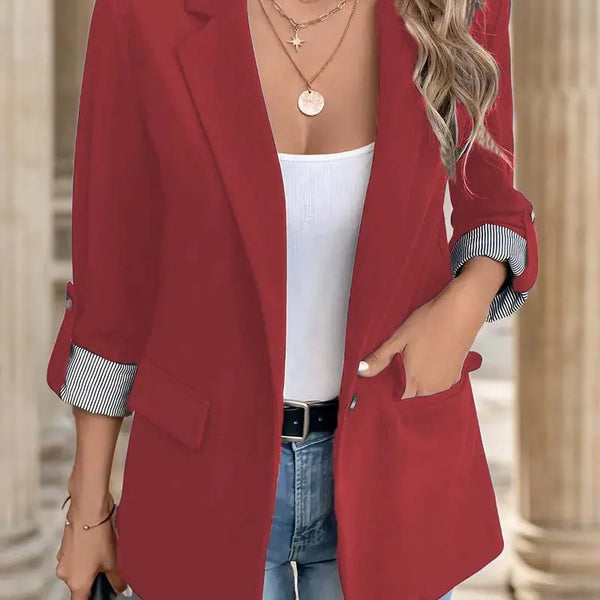 Selena | Blazer long élégant pour un style sophistiqué