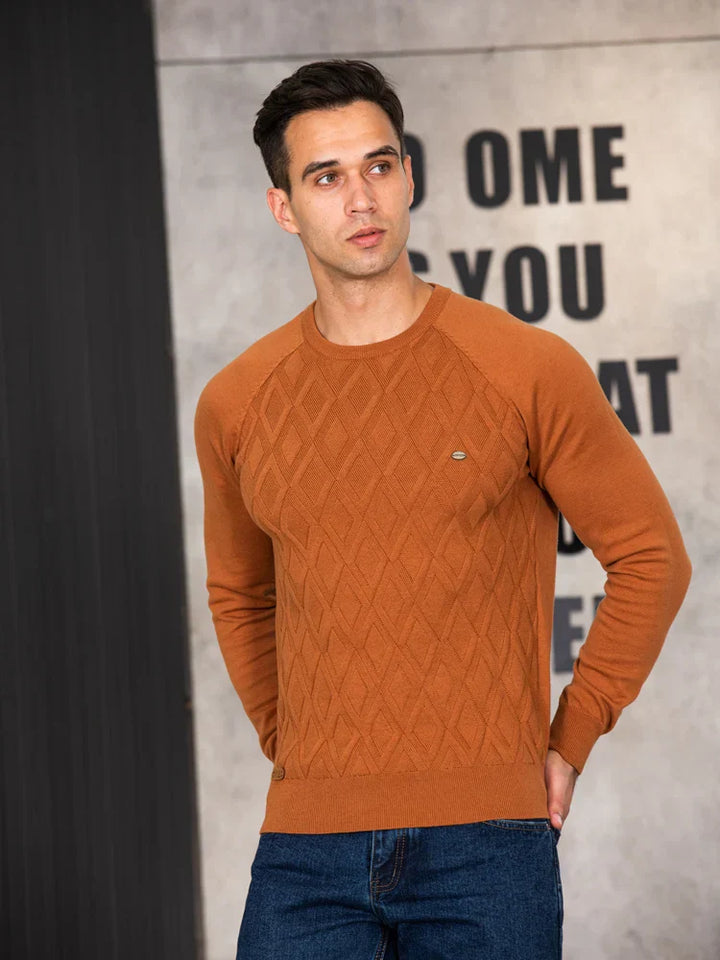 CHICIVELLE | Pull pour hommes avec motif à carreaux