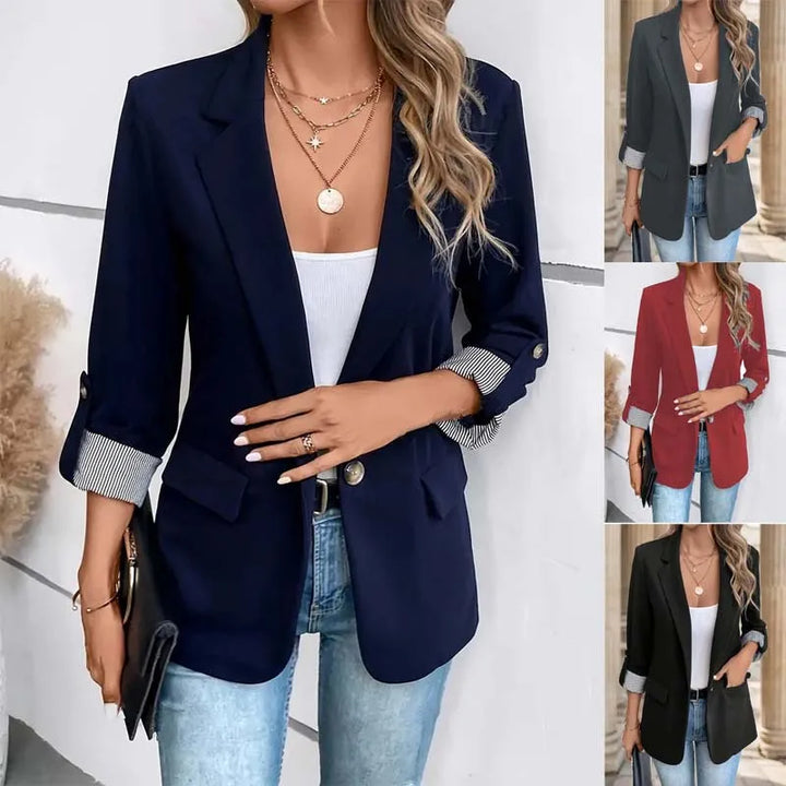 Selena | Blazer long élégant pour un style sophistiqué