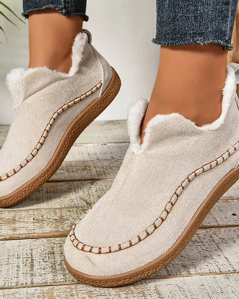 Diana | Cozy Support Ankle Boot – Warmth Without the Bulk