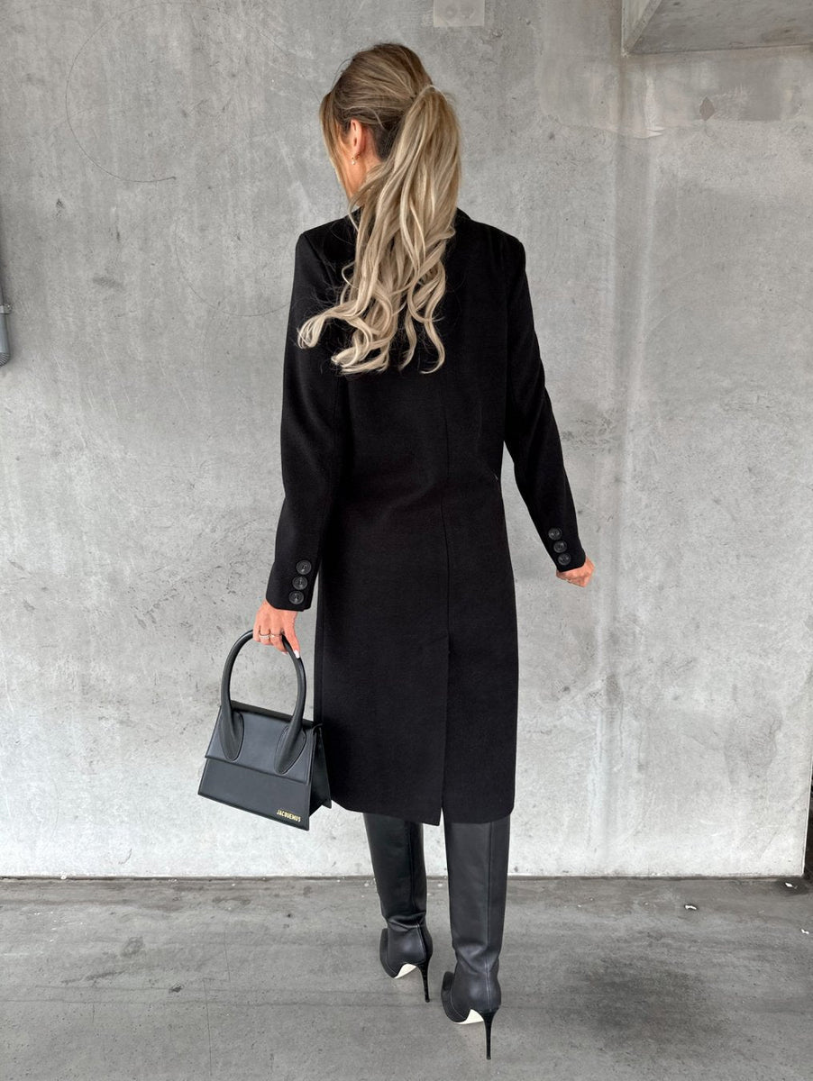Mia | Manteau Long Élégant