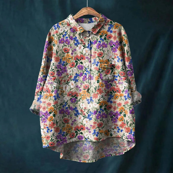 Elinora | Long Sleeve Blouse — Light, Flattering, Timeless