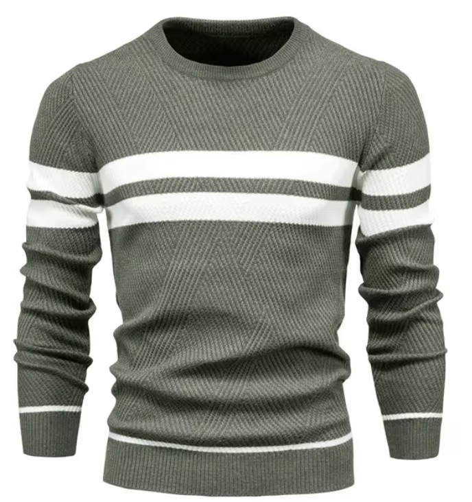 CHICIVELLE | Pull élégant pour homme avec motif en chevrons