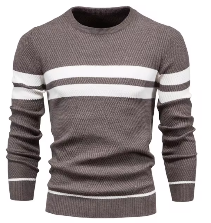 CHICIVELLE | Pull élégant pour homme avec motif en chevrons