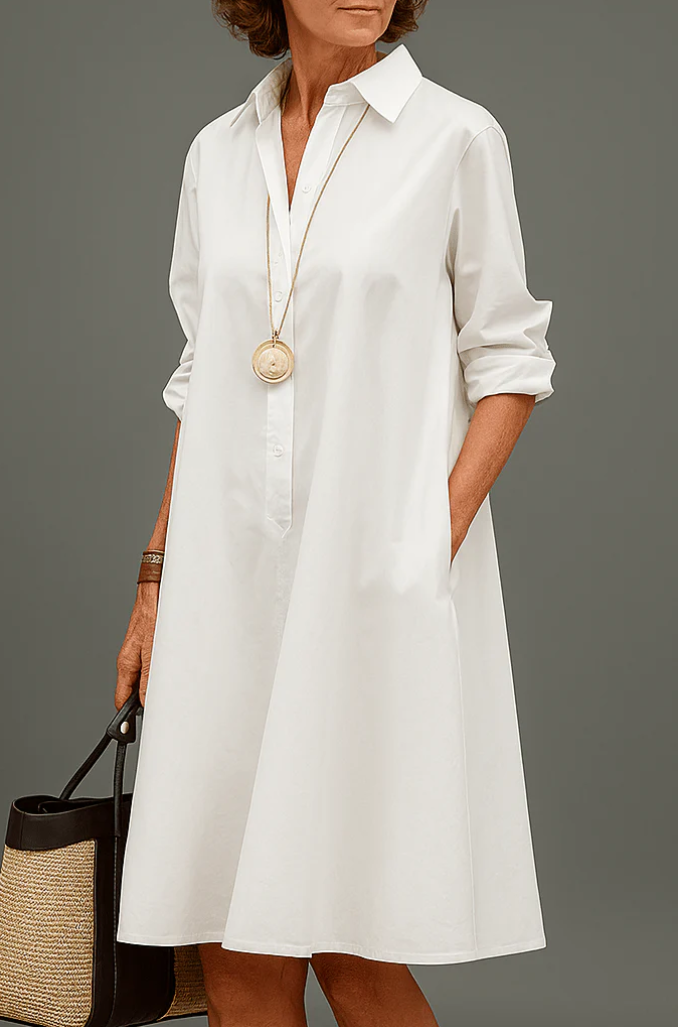 Marise - Robe Midi - Sophistication Sans Effort à Chaque Pas