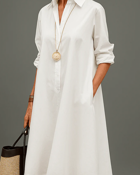 Marise - Robe Midi - Sophistication Sans Effort à Chaque Pas