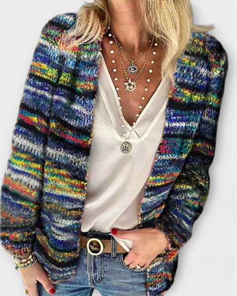 Birgitte – Cardigan Vibrant et Confortable