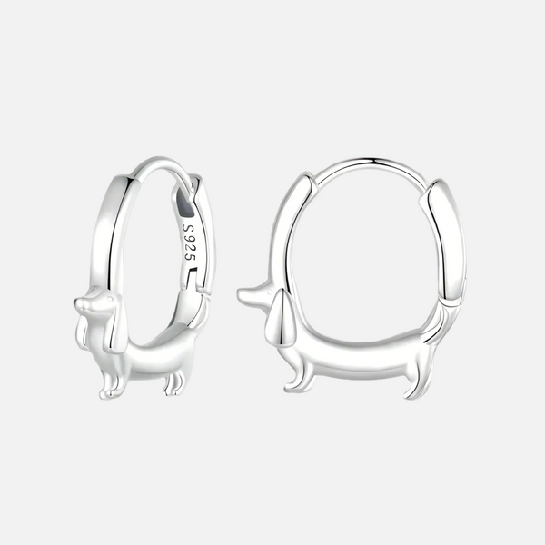 Precious Dachshund Hoops - A Pup Mom's Treasure