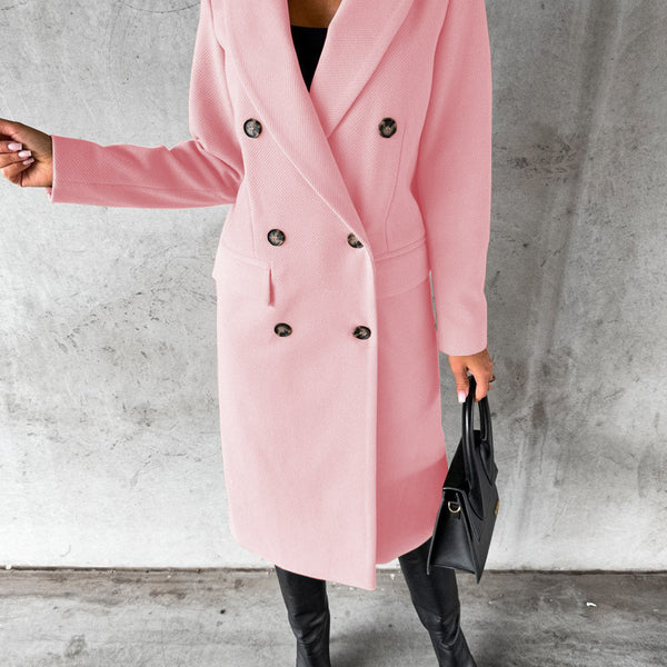 Mia | Manteau Long Élégant