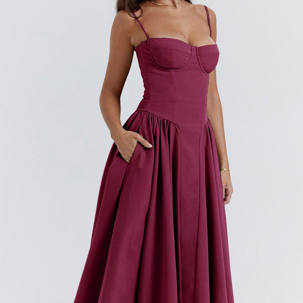 Elara | Robe Corset Midi