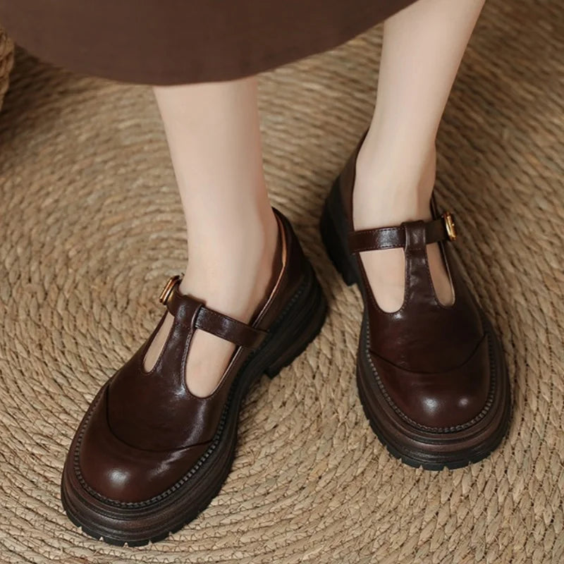 Chaussures T-bar Farisse