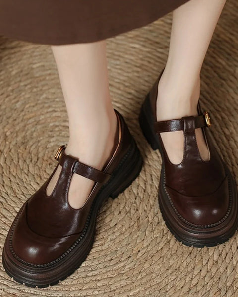 Chaussures T-bar Farisse