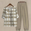  Beige Check Set (Almost Gone⚠️)