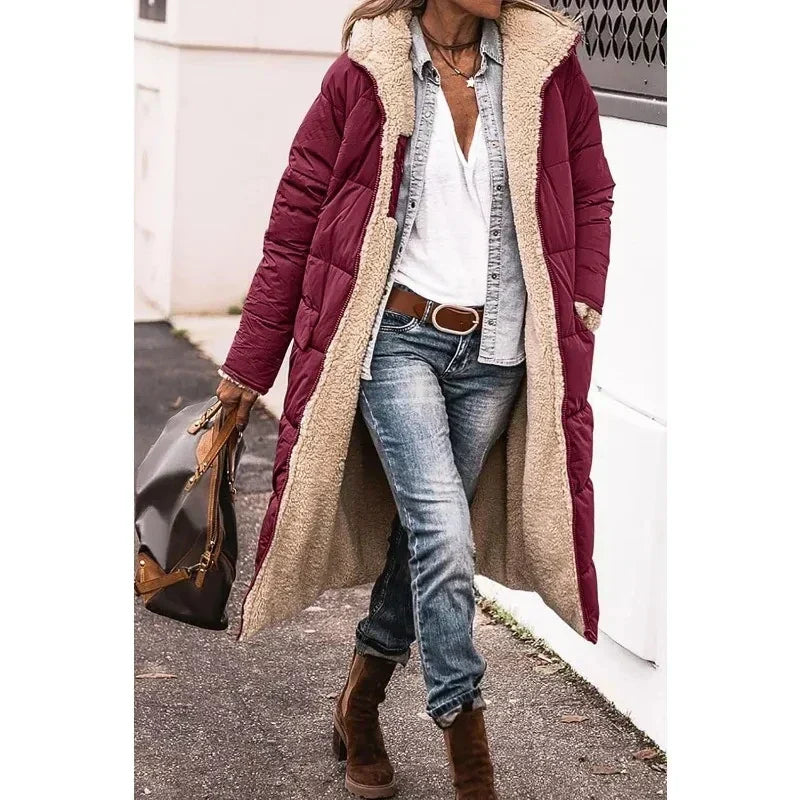 Justine | Manteau d'Hiver Confortable