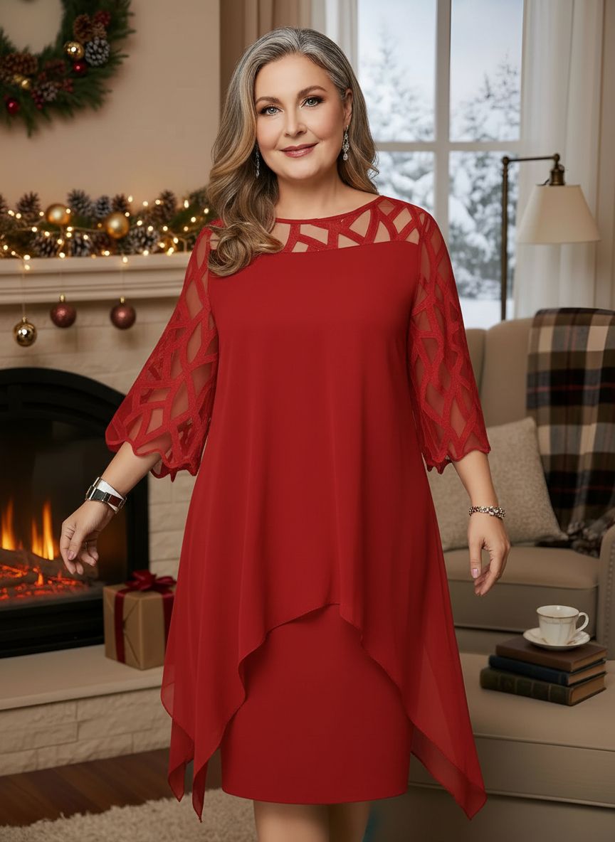 Robe Élégance en Dentelle Isolde
