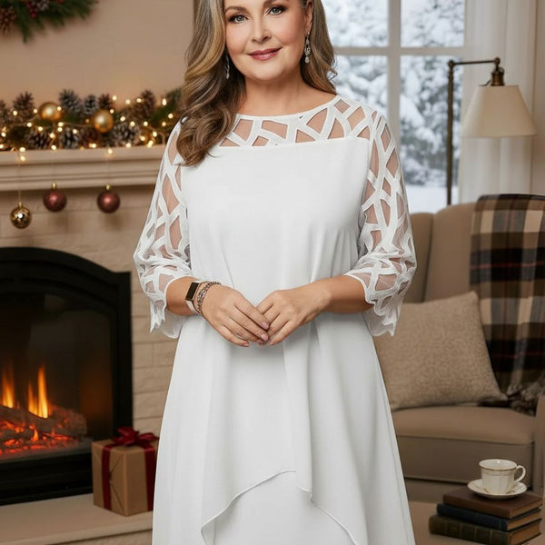 Robe Élégance en Dentelle Isolde