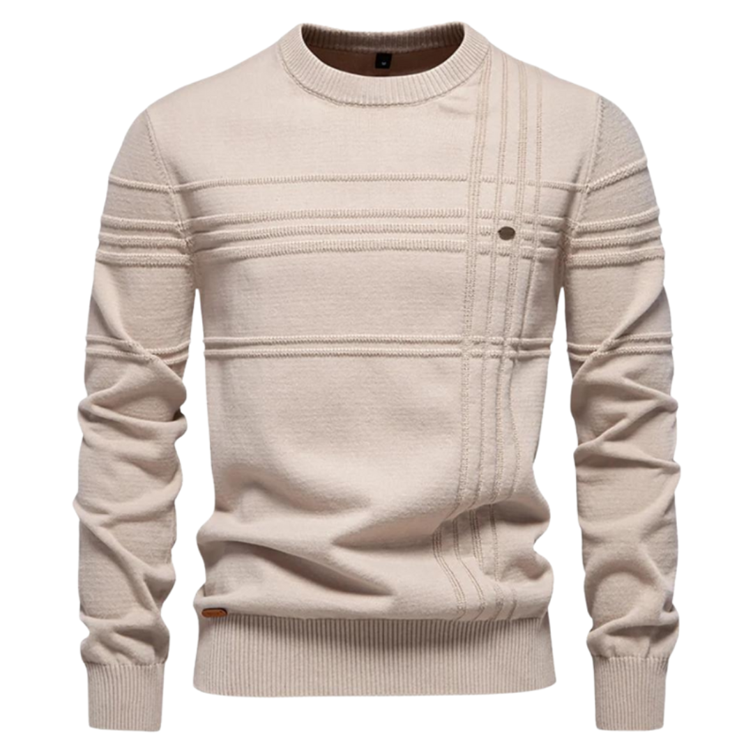 CHICIVELLE | Pull élégant pour hommes avec design à carreaux
