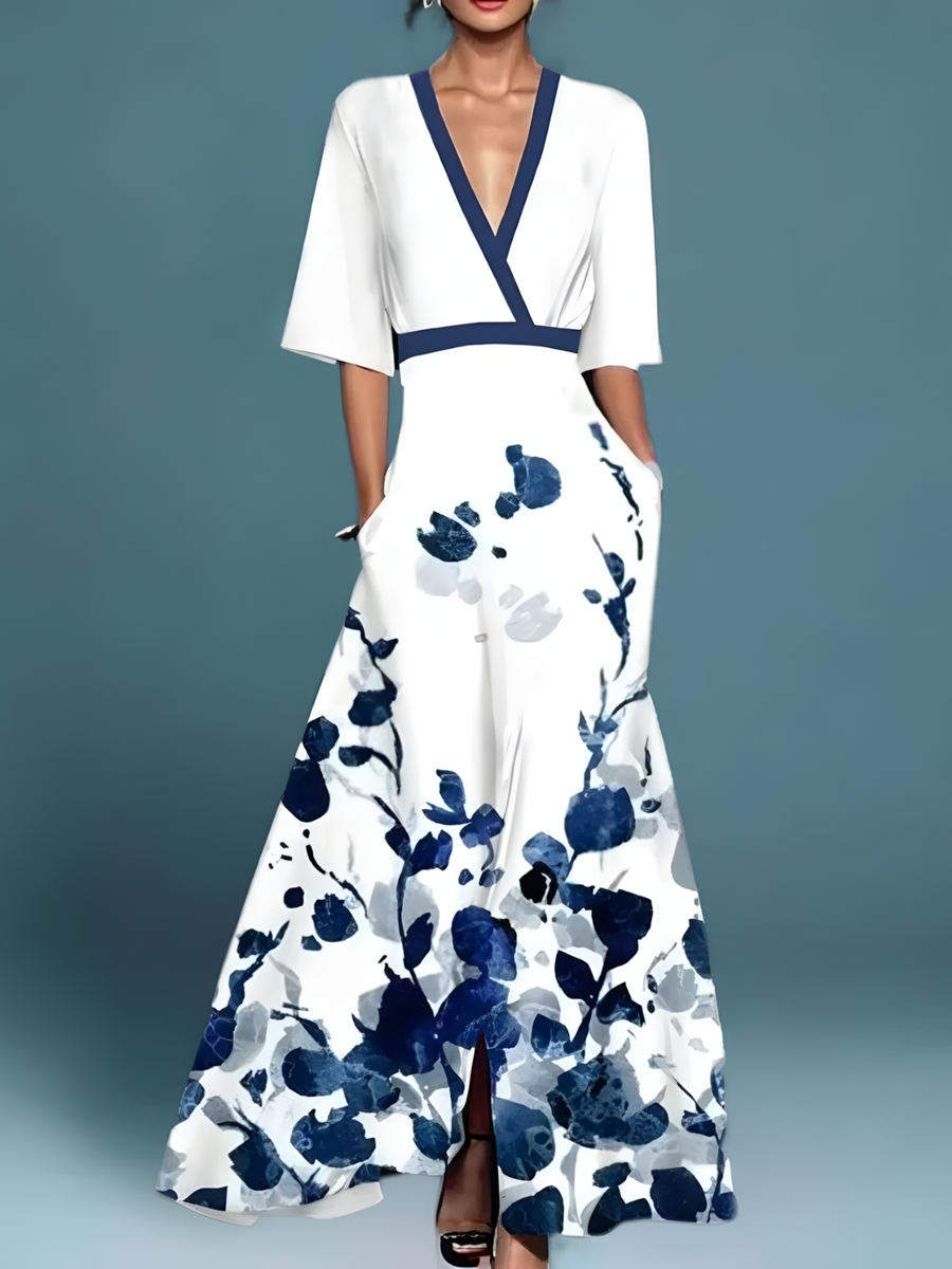 Helena™ | ROBE FLORALE ÉLÉGANTE