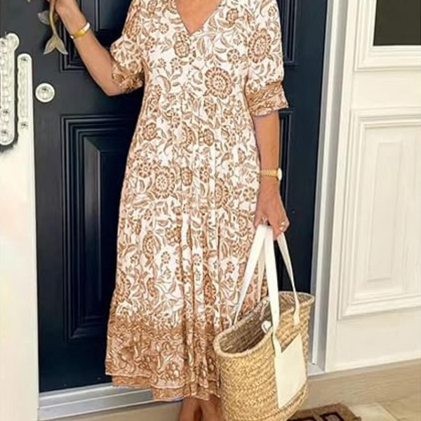 Radiance | Bohemian Maxi  Dress– Feel Beautiful, Effortlessly