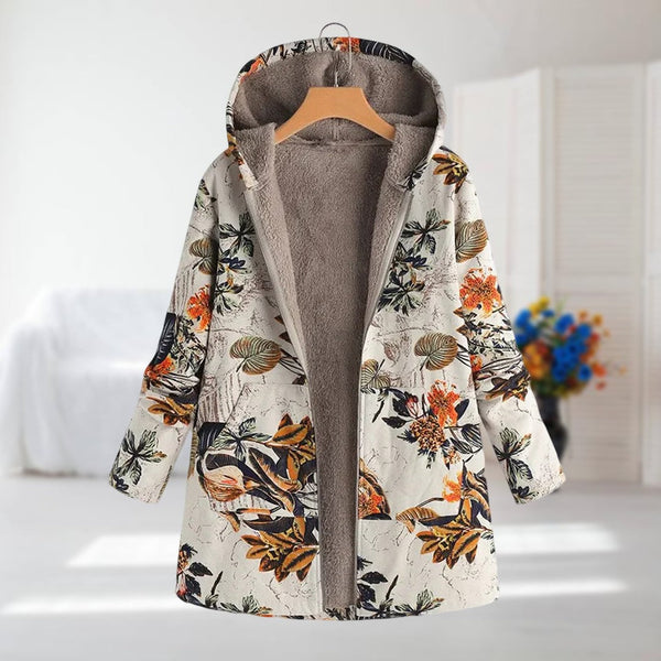 Camélia | Veste Chaleureuse avec Doublure en Fleece
