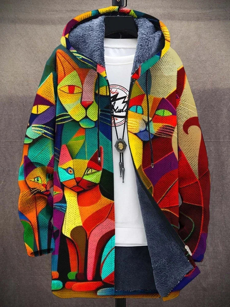Anna™ - Veste avec Imprimé Artistique