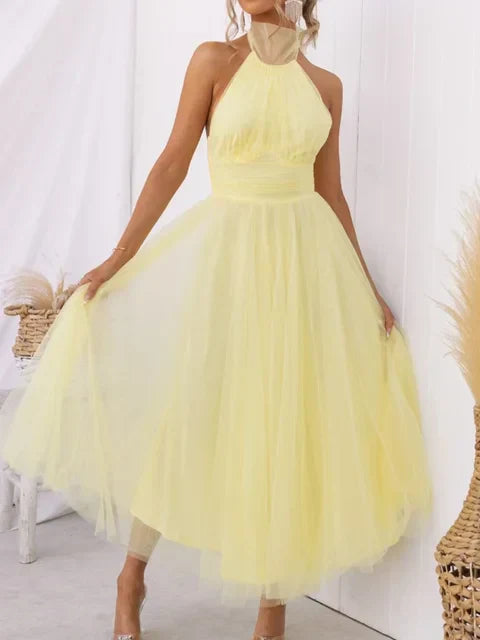 Robe Tendance Col Montant Aria